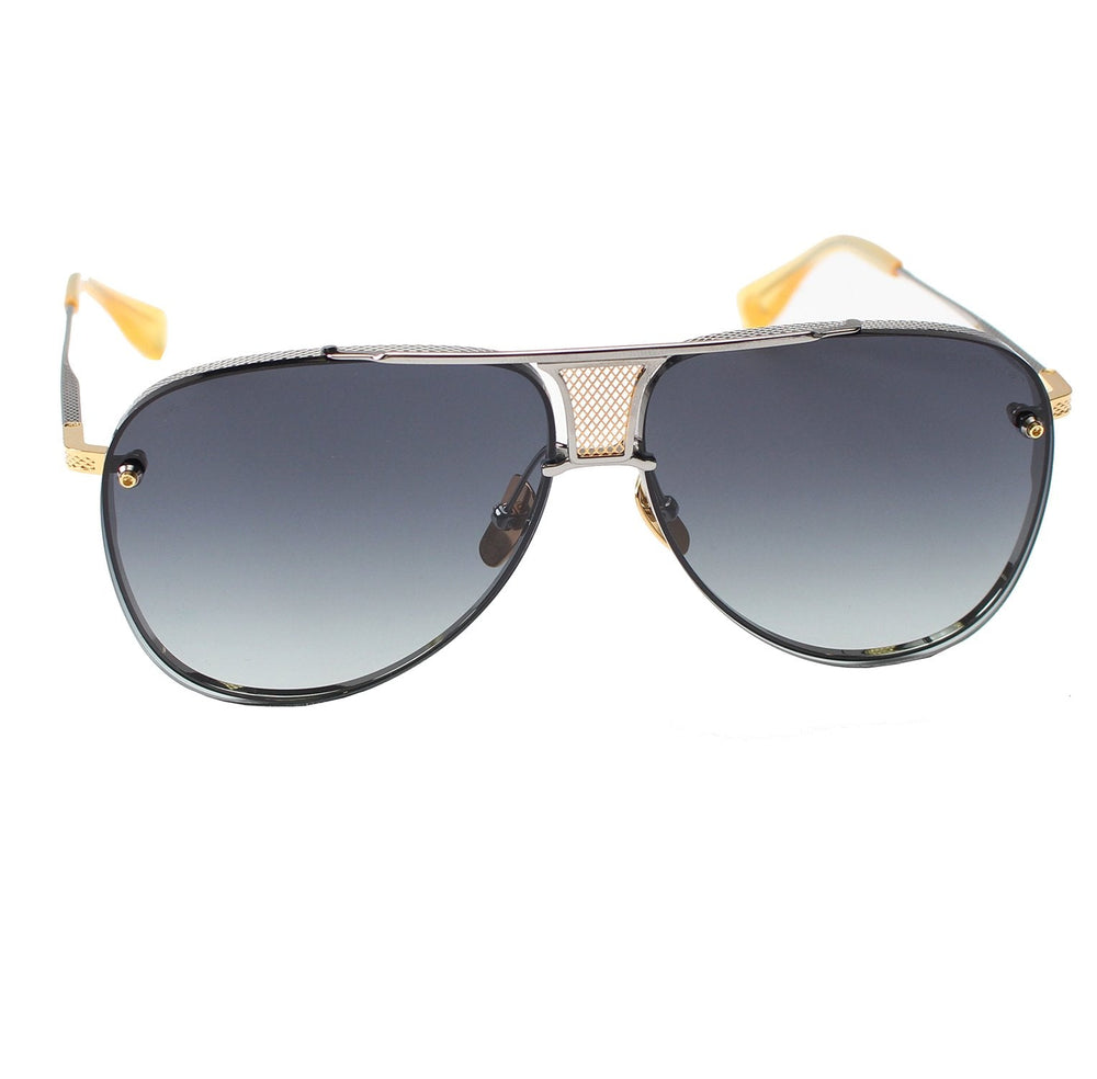 DITA Decade Two Aviator Sunglasses with gradient brown lenses – view 3 of 5