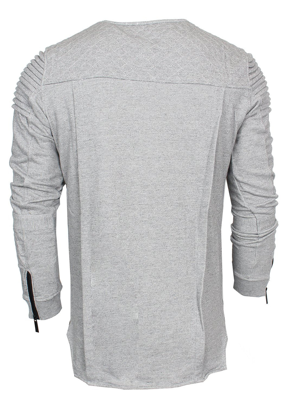 Unknown Quilted Crewneck in grey – view 2 of 2