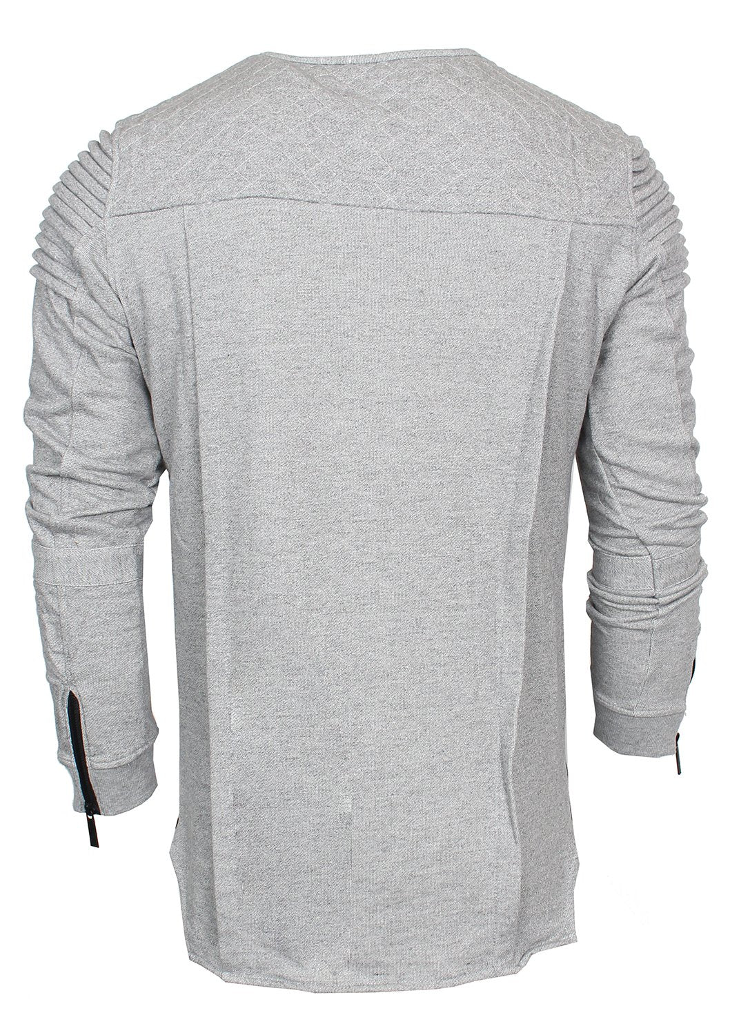 Unknown Quilted Crewneck in grey – view 2 of 2
