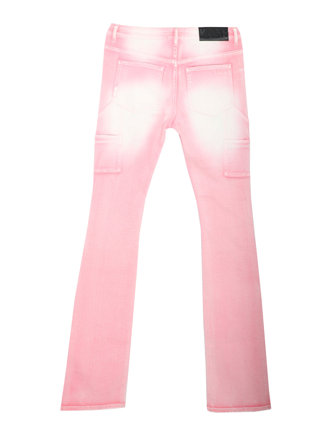 Kash Hamsa-43 Stacked Denim in pink, stacked jeans – view 2 of 5