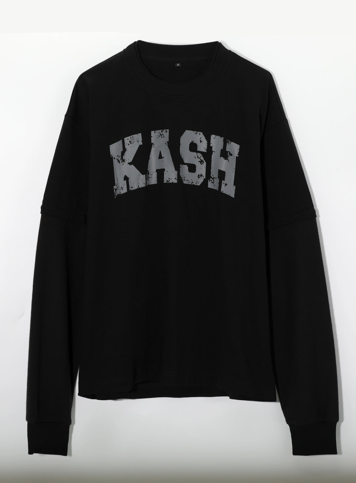 FW25 PACT-05 LONG SLEEVE CREWNECK - BLACK