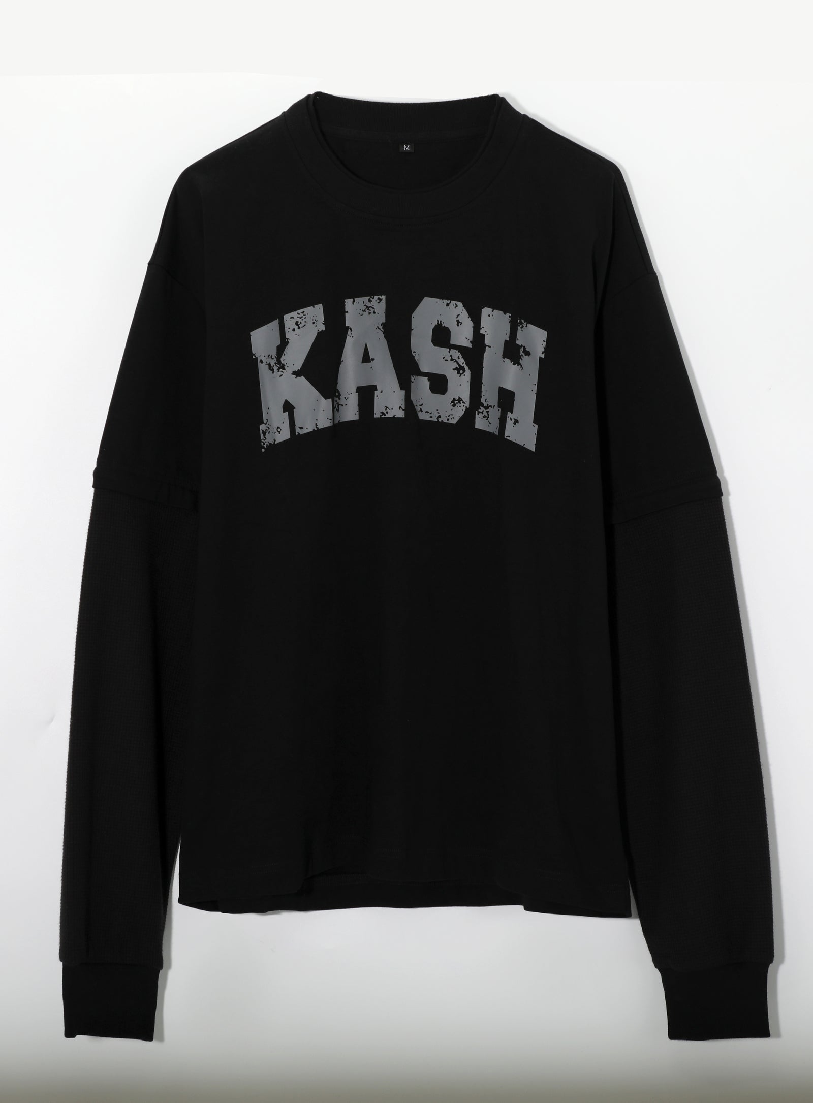 FW25 PACT-05 LONG SLEEVE CREWNECK - BLACK