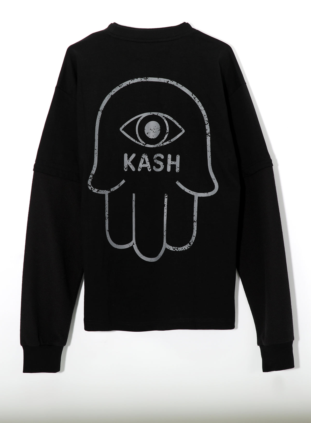 FW25 PACT-05 LONG SLEEVE CREWNECK - BLACK