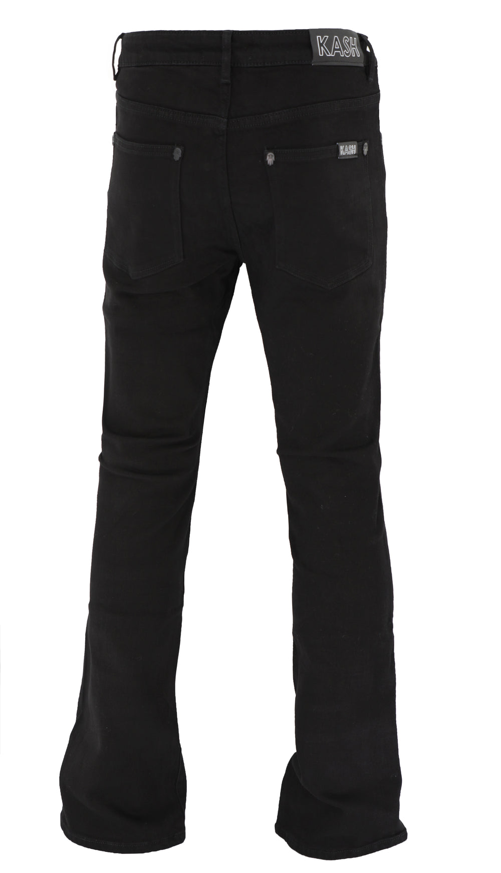 Kash Men's Classic Stacked Jeans – Black – view 2 of 9