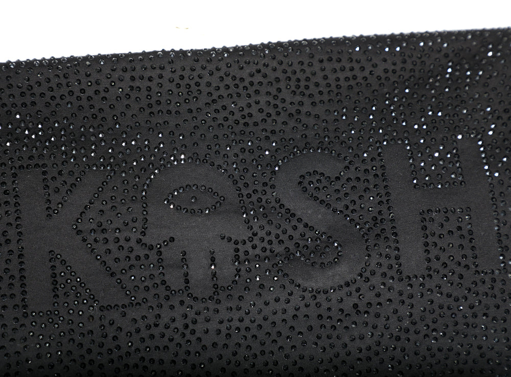 Kash Logo Diamond Tee in black – view 4 of 4
