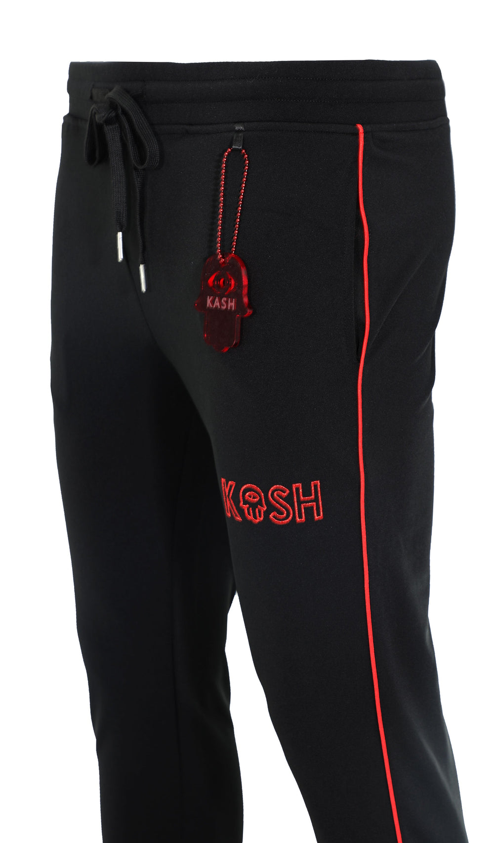 Kash Pipe Track Pants in black – view 5 of 6