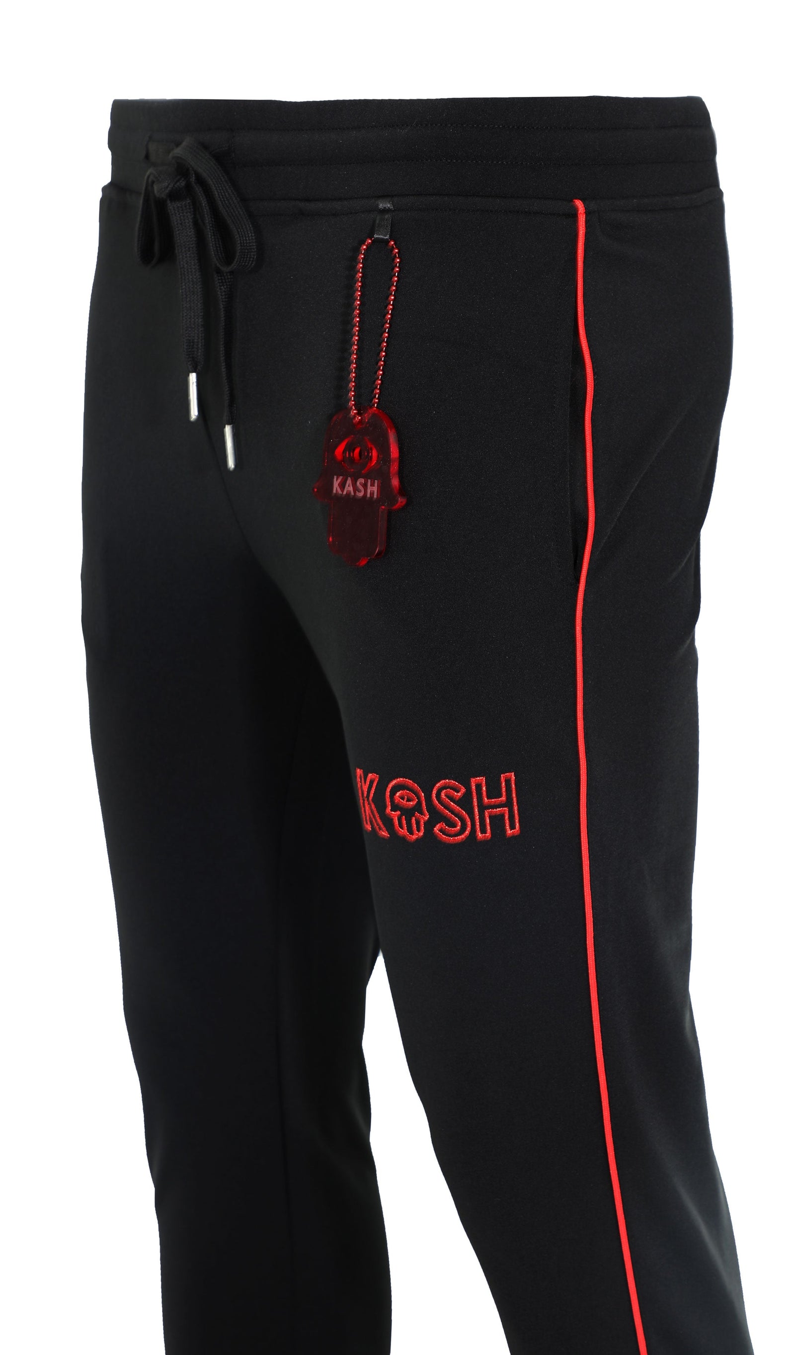 Kash Pipe Track Pants in black – view 5 of 6