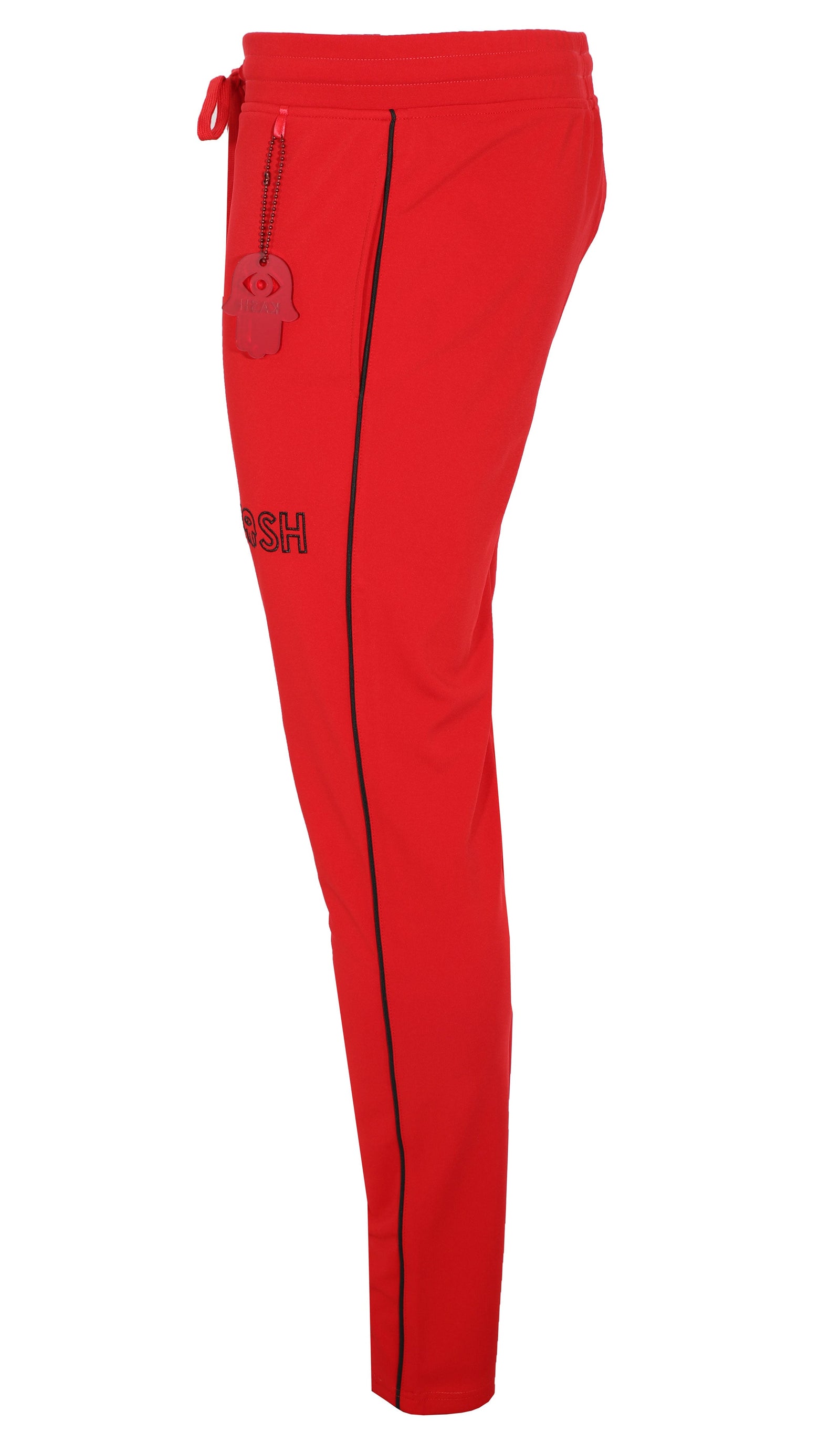 Kash Pipe Track Pants in red – view 2 of 6