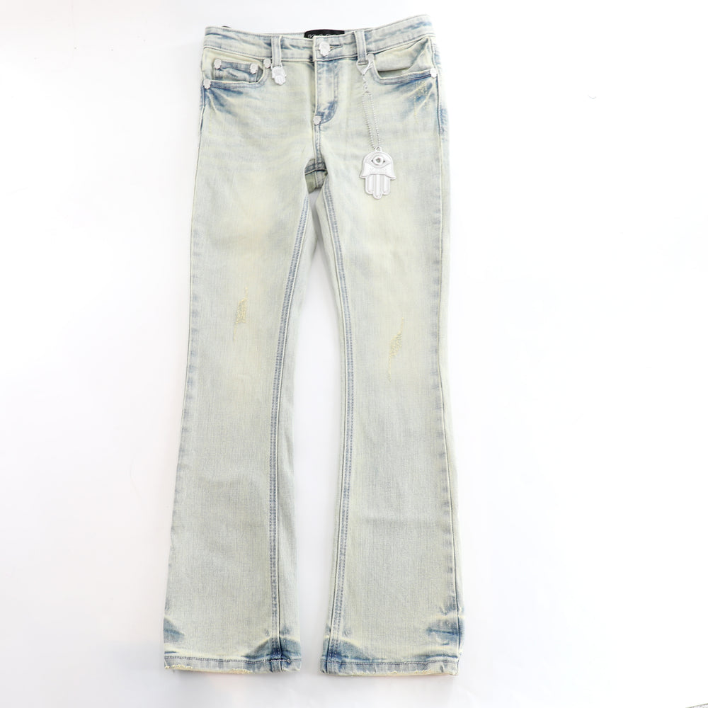 Kids Kash Hamsa-61 Stacked Jeans in light blue – view 1 of 1