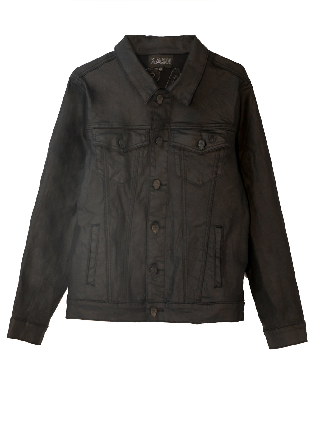 Kash Wax Jacket in black – view 1 of 1