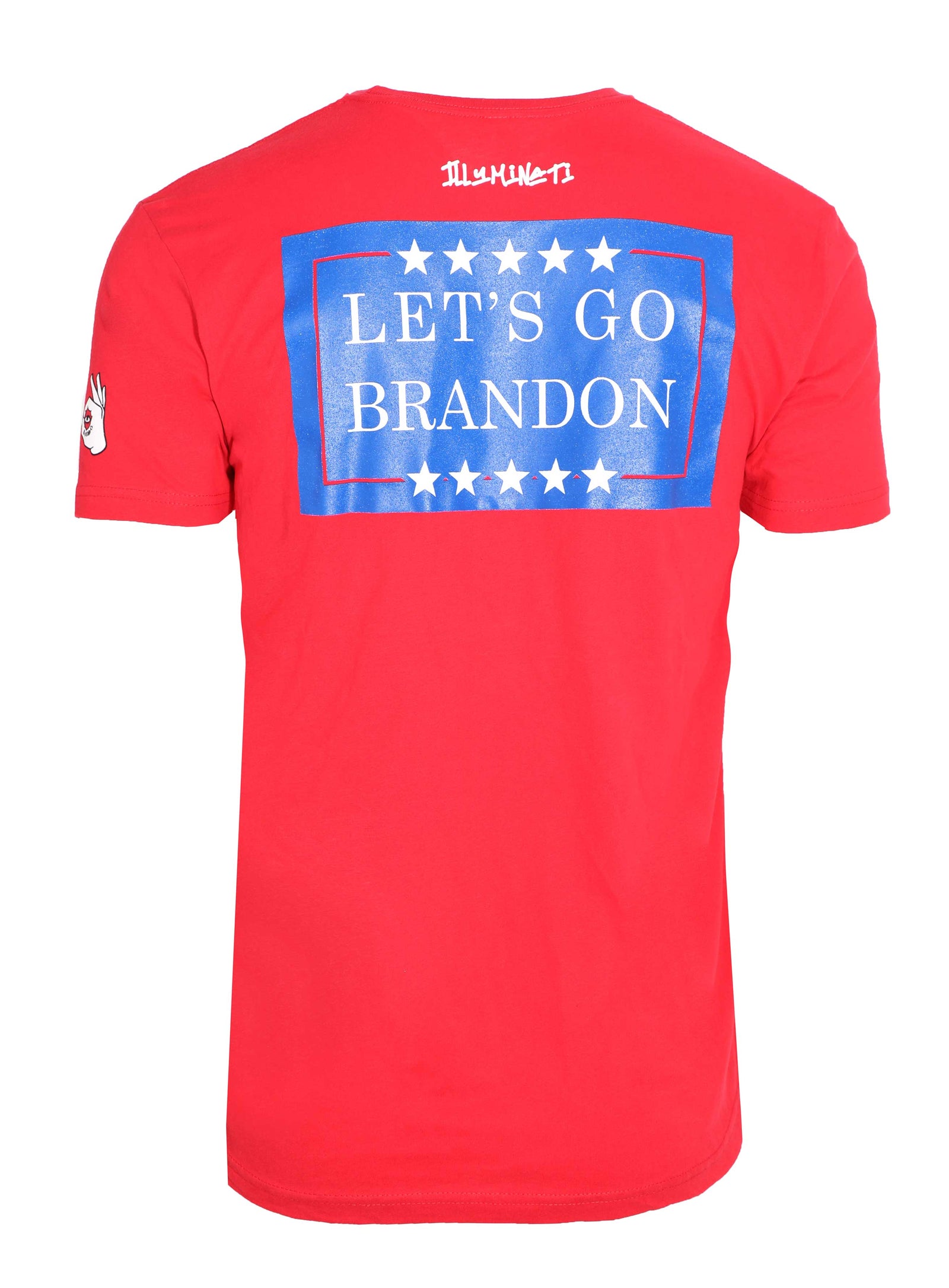 Illuminati Feelings Tee in red – view 2 of 2