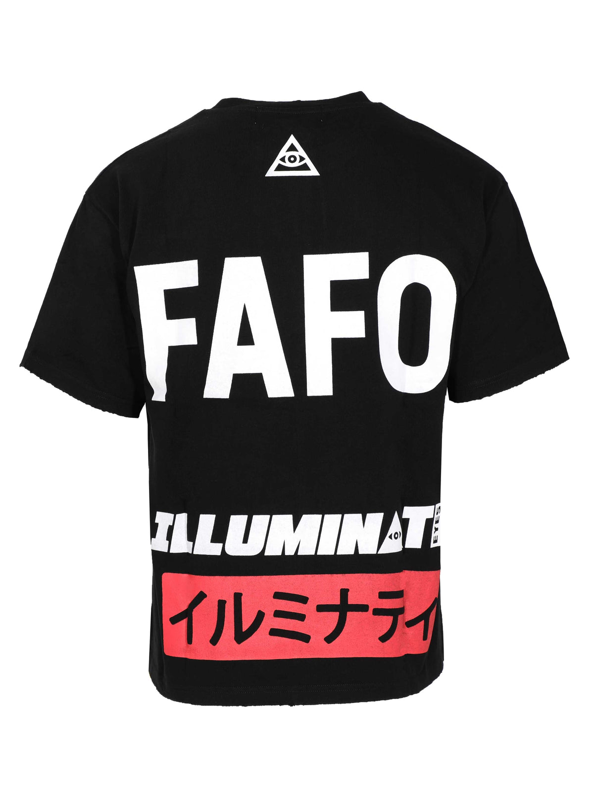 ILLUMINATI FAFO TEE - BLACK