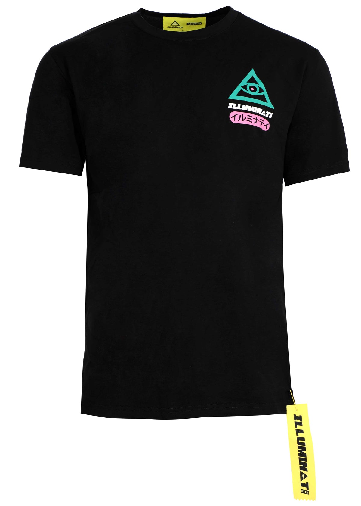 THIRD EYE ILLUMINATI TEE - BLACK