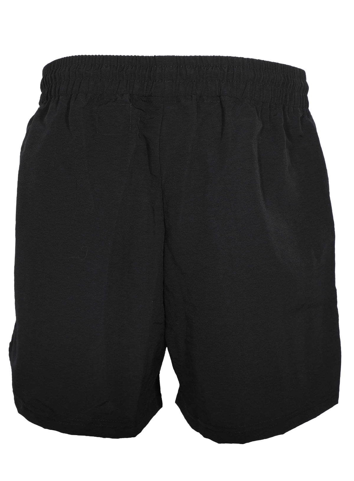 Waxed Athletic Shorts - Black