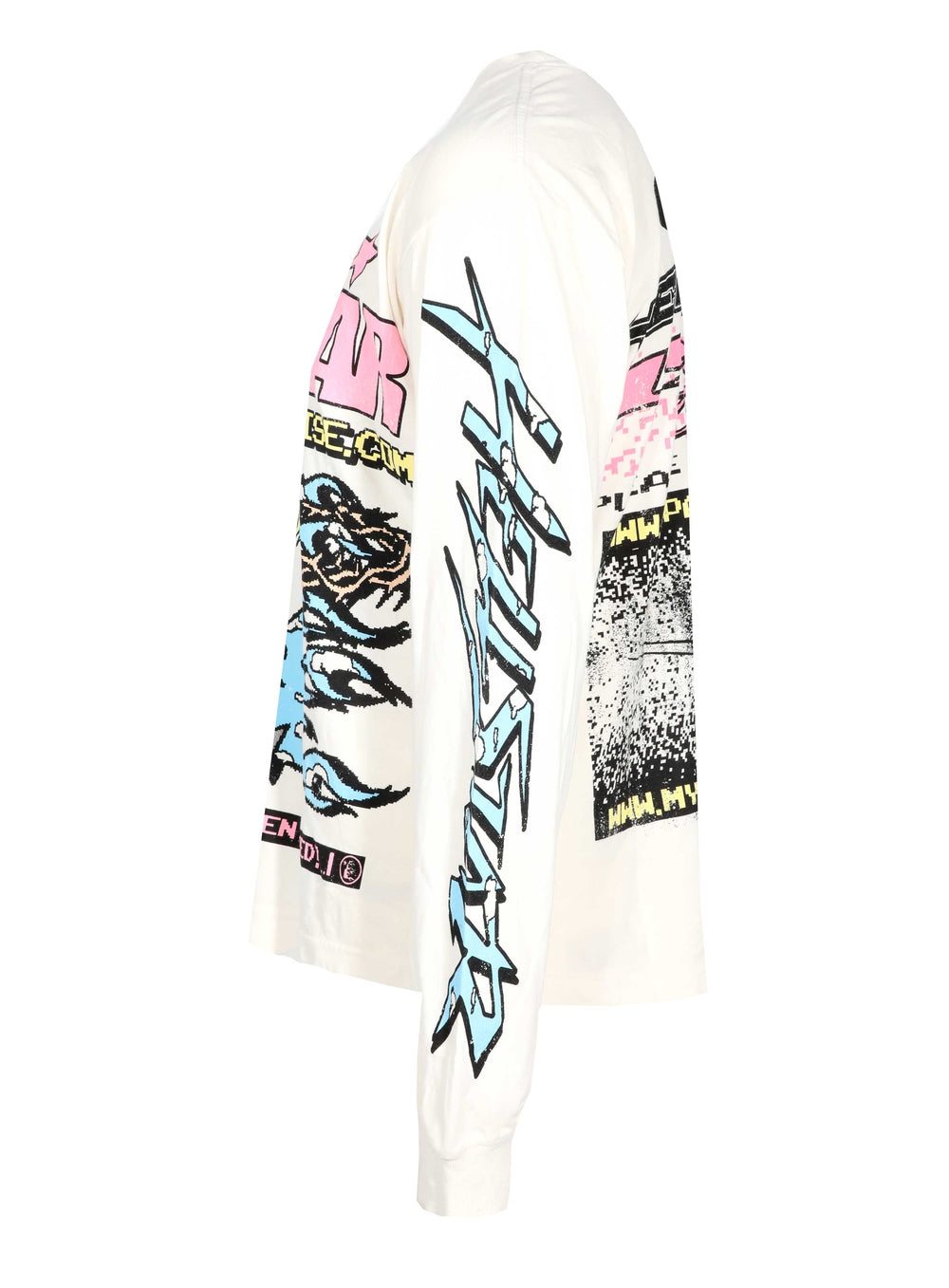 Hellstar Pixel LS Tee - White