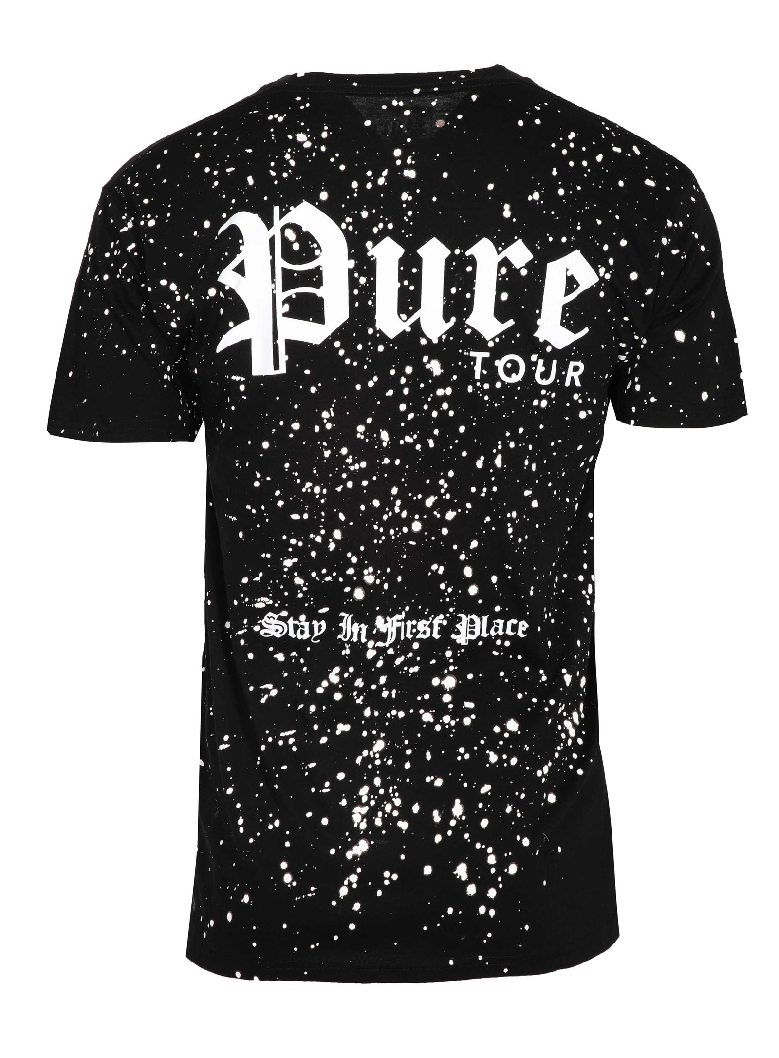 Pure "Stay in First Place" Cash Tour Tee in black – view 2 of 2