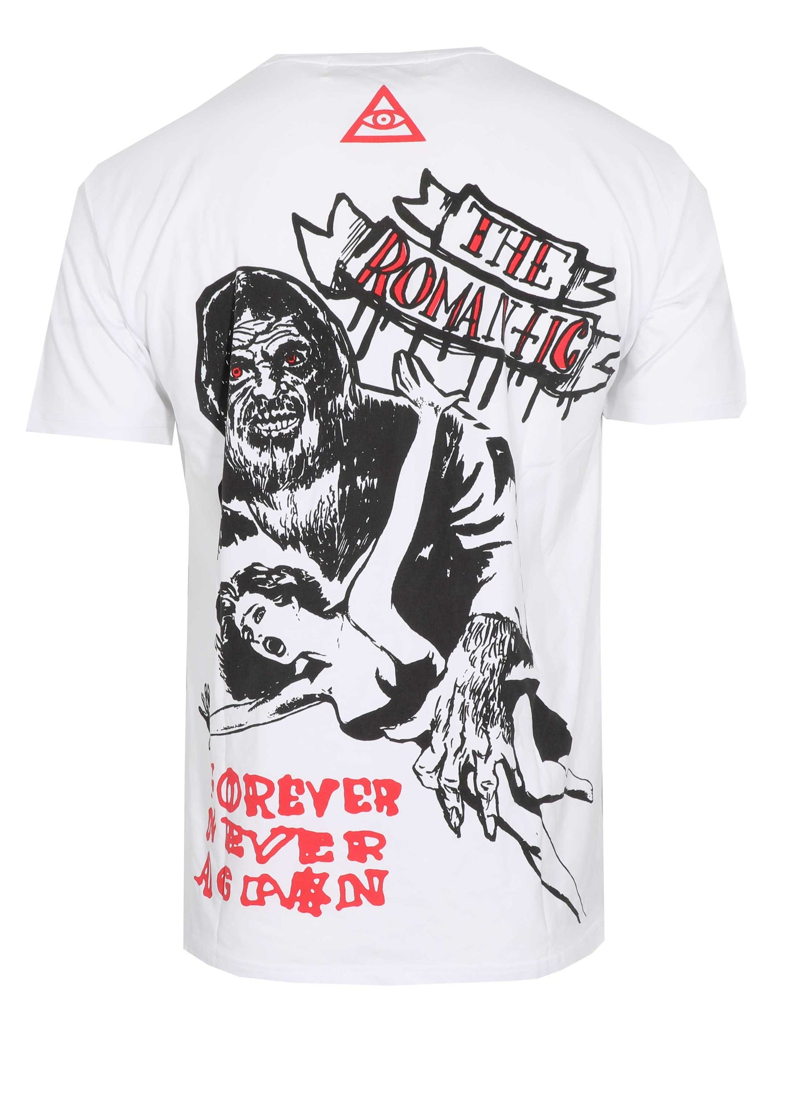 Illuminati The Romantic Graphic T-Shirt in white – view 2 of 2