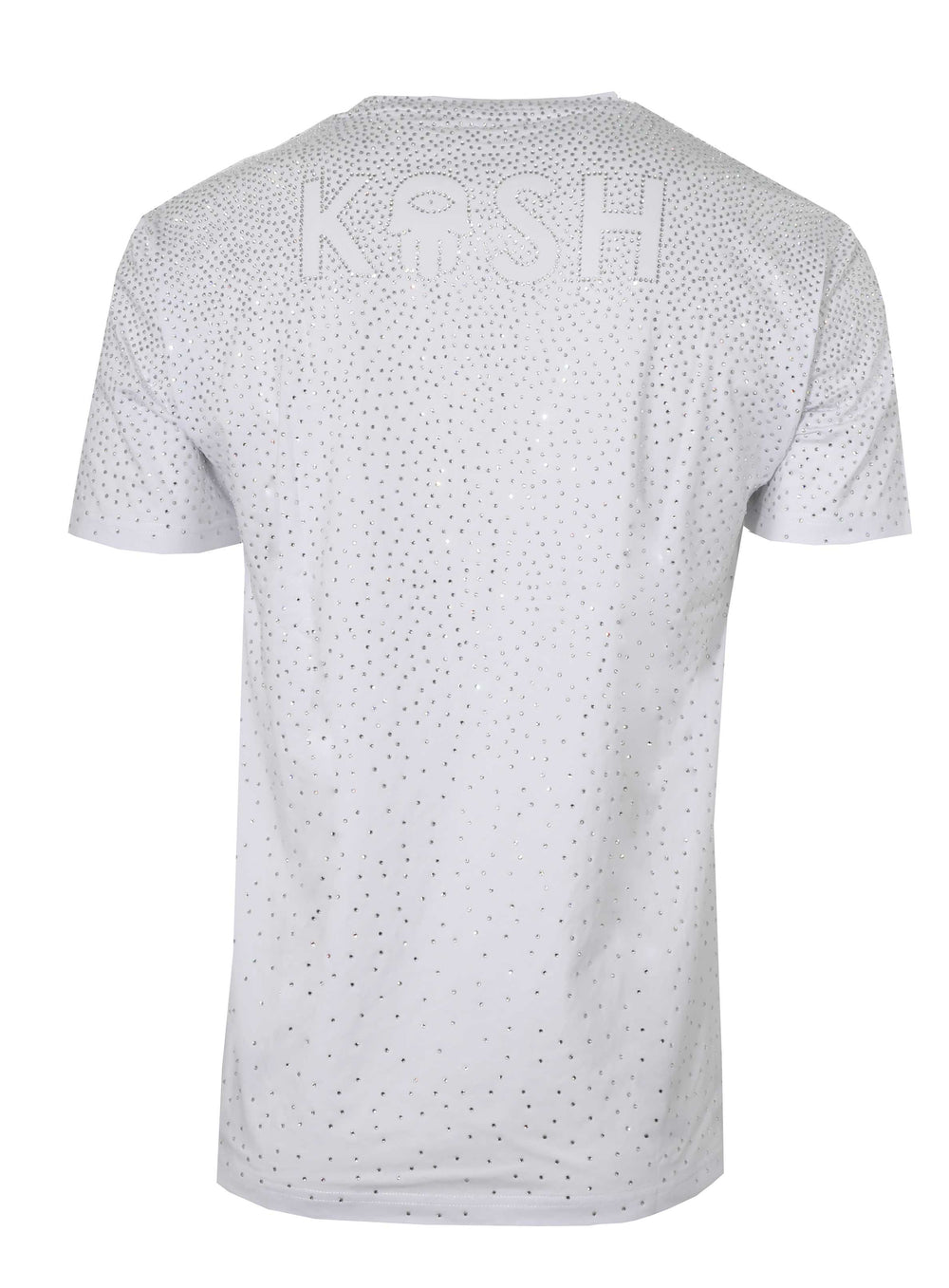 Kash Hamsa Logo Diamond Tee in white – view 2 of 2