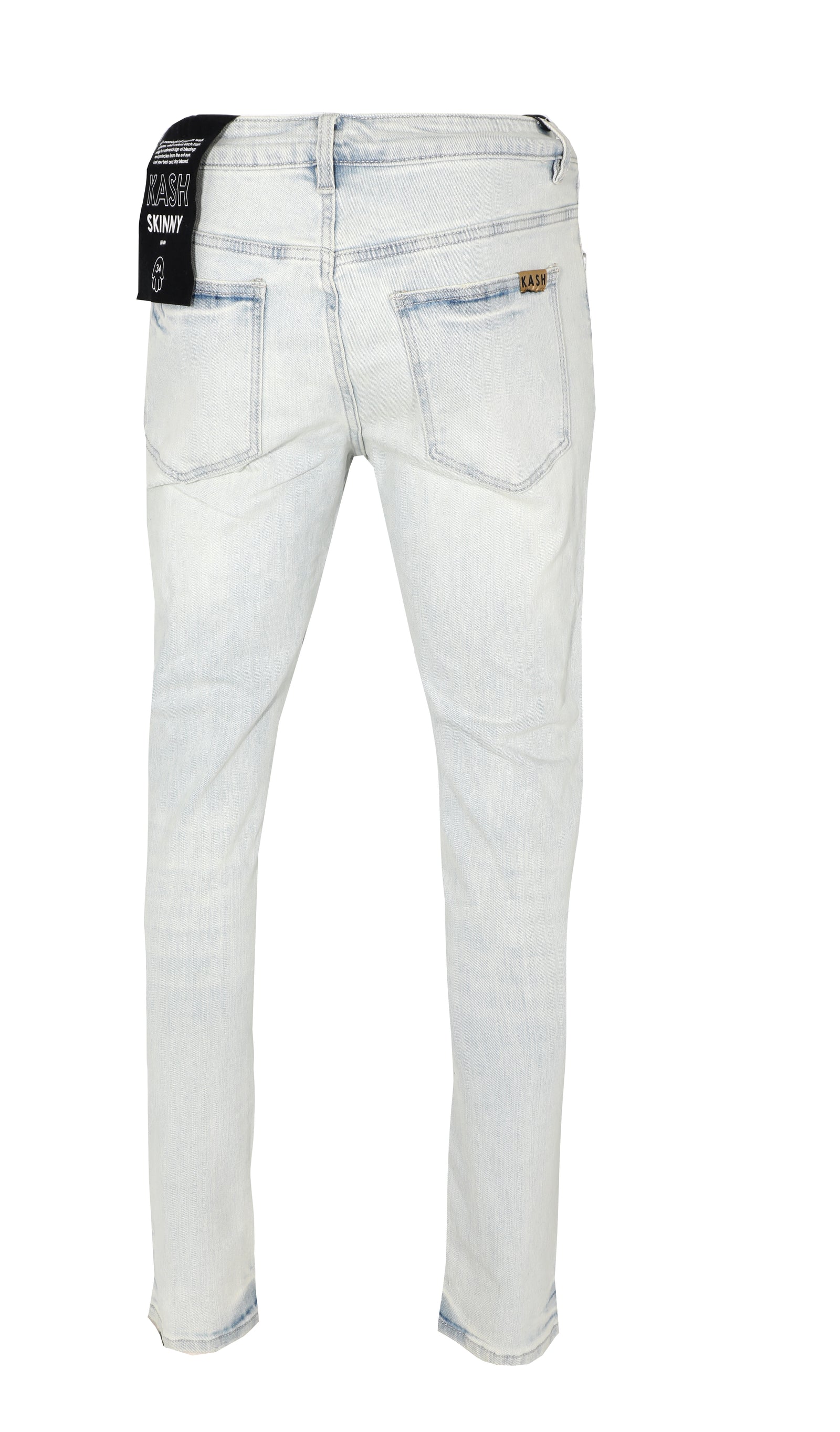KASH Hamsa Ripped Skinny Denim - Blue