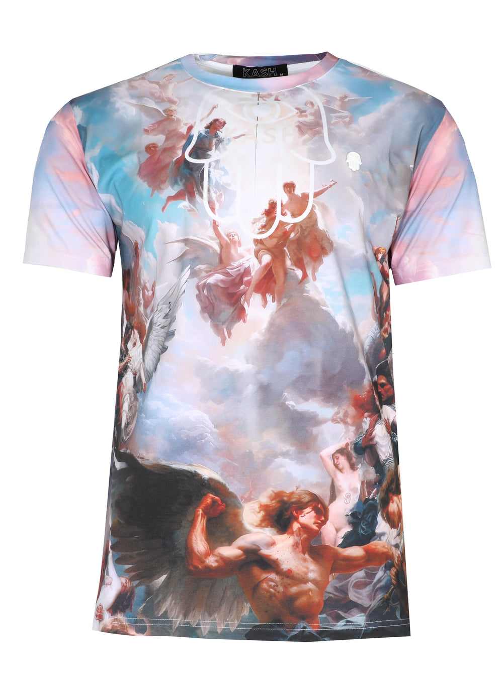 Kash Hamsa in the Sky Full Body Print Tee in multicolor – view 1 of 2