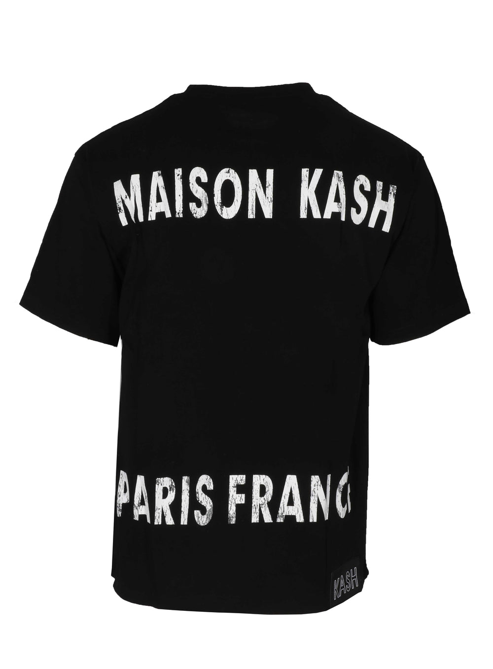 Maison Kash Tee in black – view 9 of 10