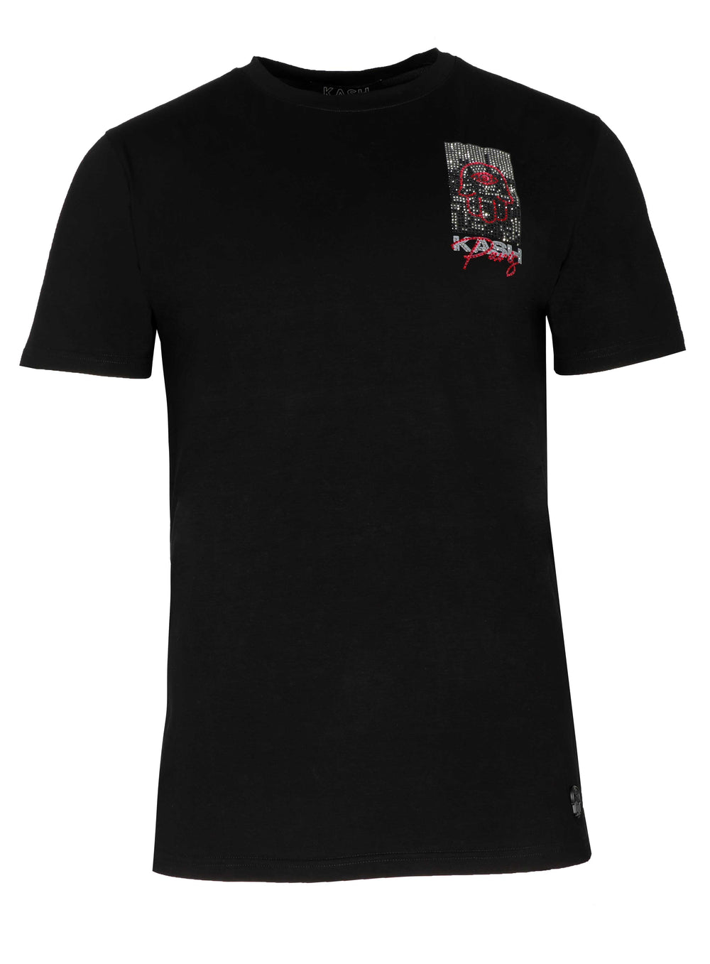 Kash Paris Crystal Tee in black – view 2 of 3