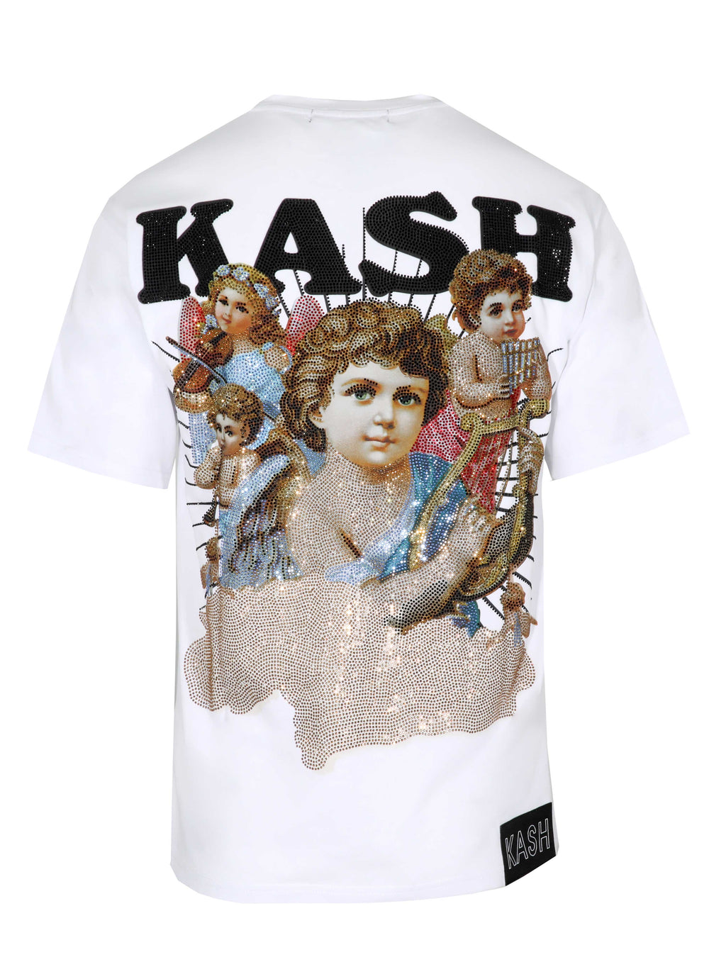 Kash Baby Angel Crystal Tee - White – view 1 of 3