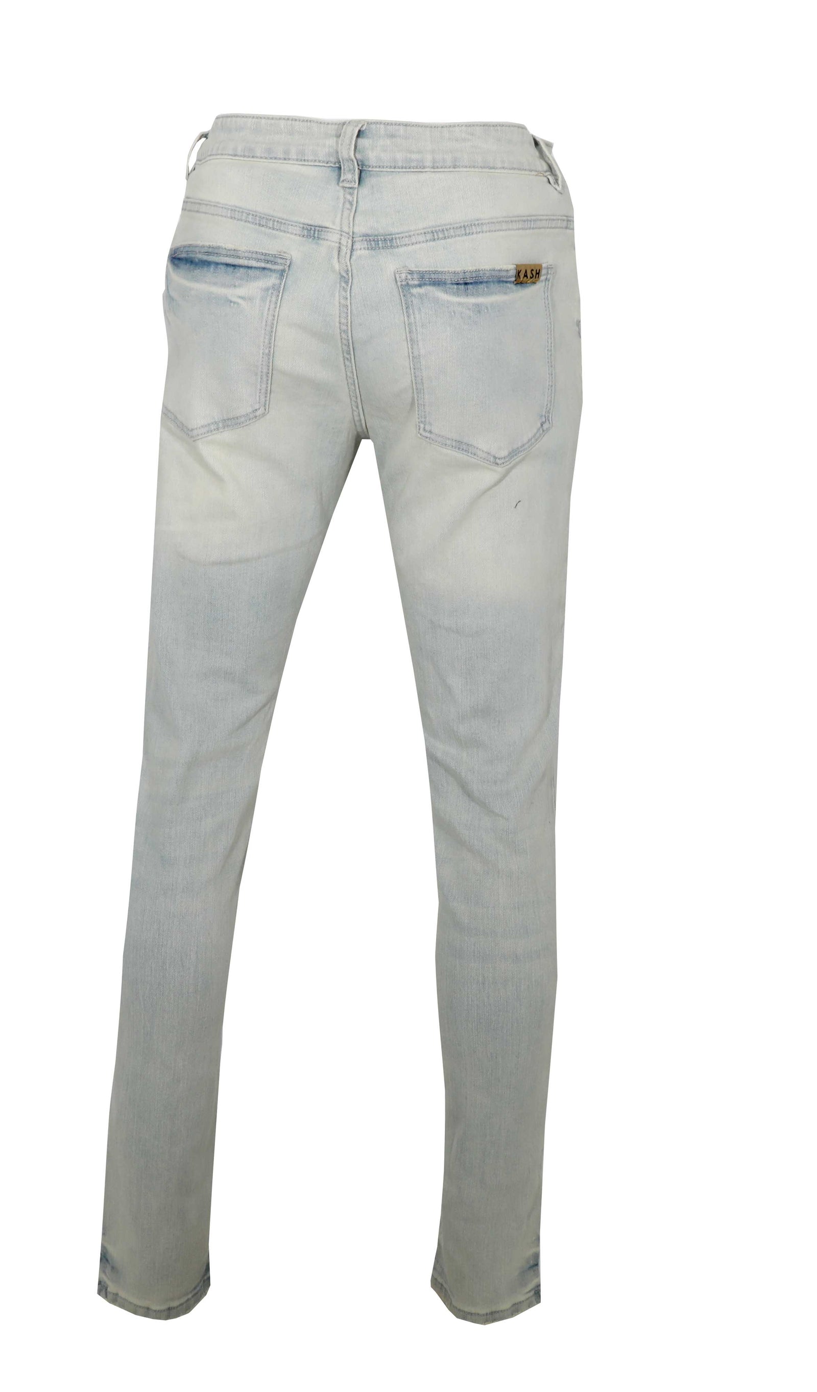 Kash Hamsa Light Blue Skinny Denim in light blue – view 2 of 3