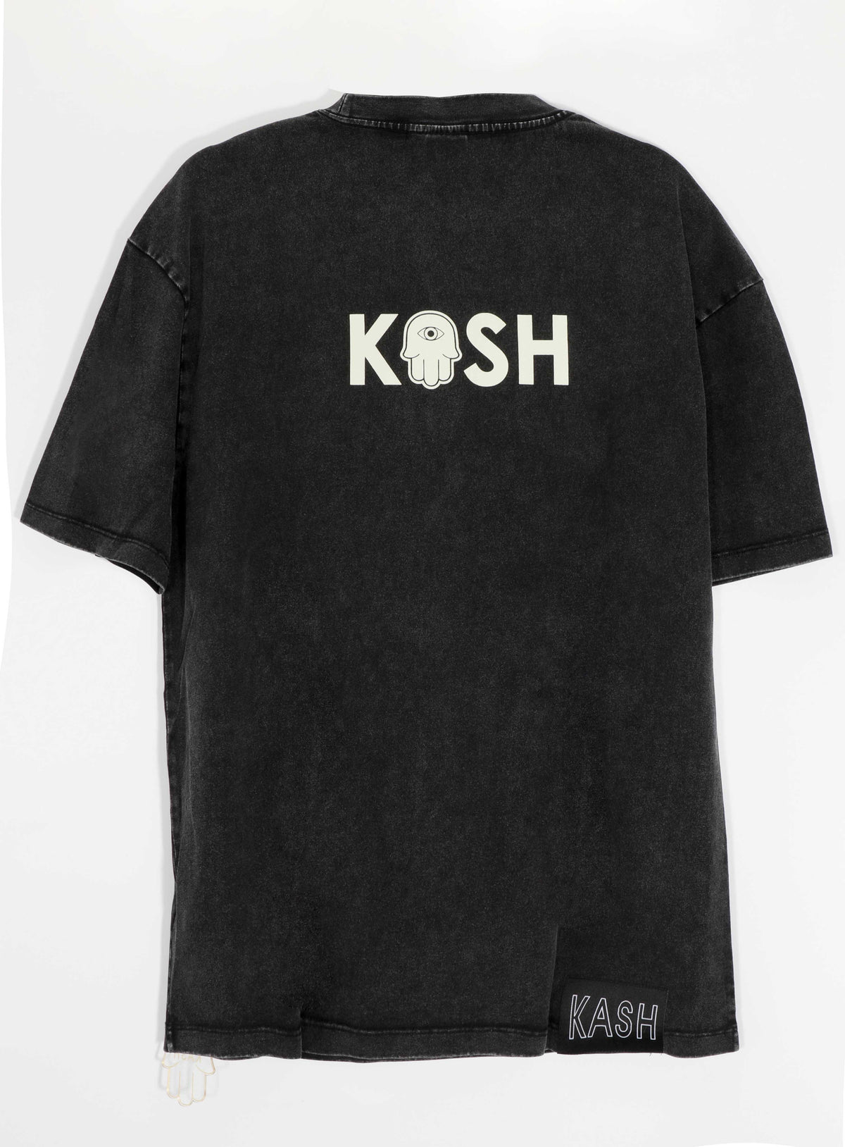 Angel Mum with 3D Digital Printing W/White Ink Injection ellipital - Off Black