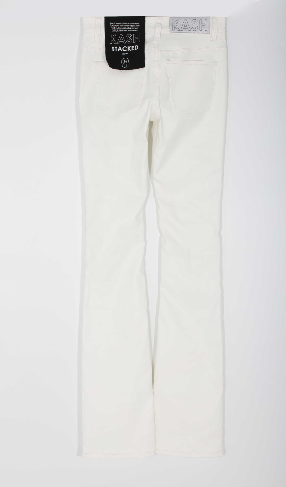 Kash Winter White Nellz Stacked in white – view 2 of 4