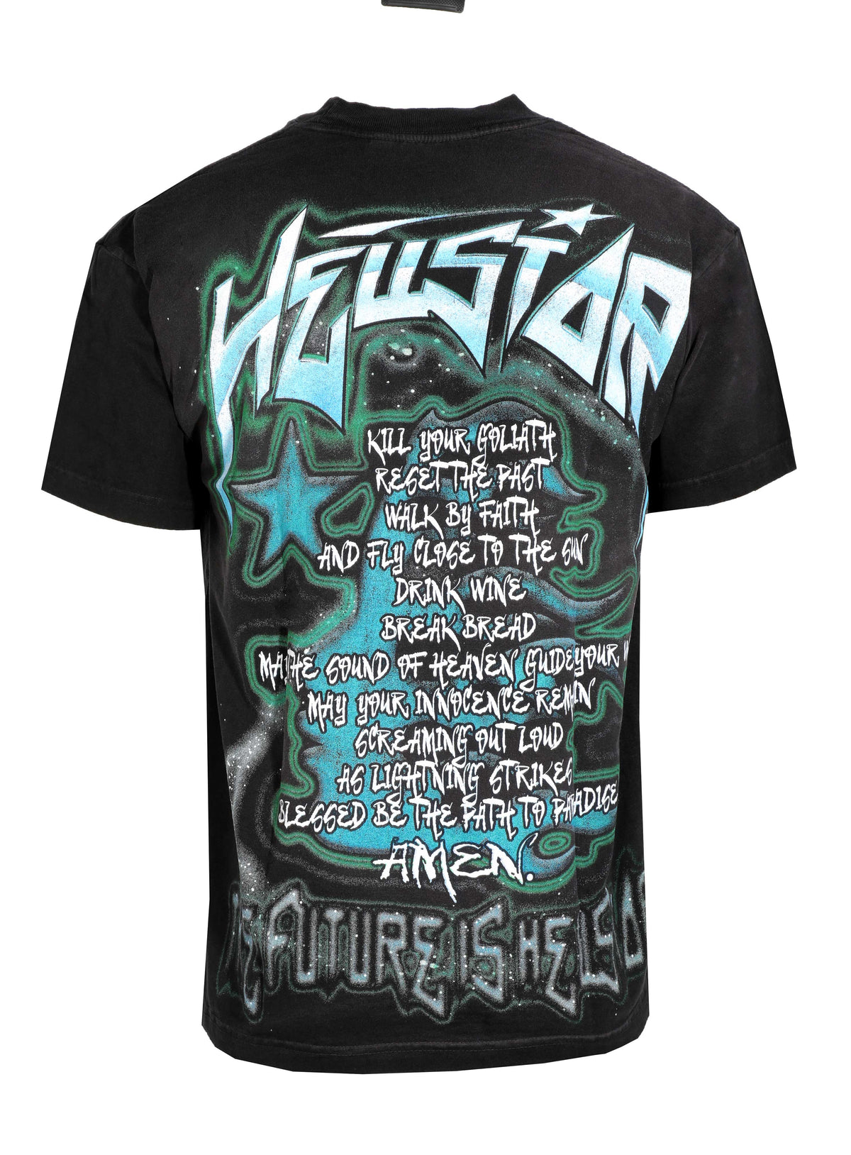 THE FUTURE SS TEE - WASHED BLACK