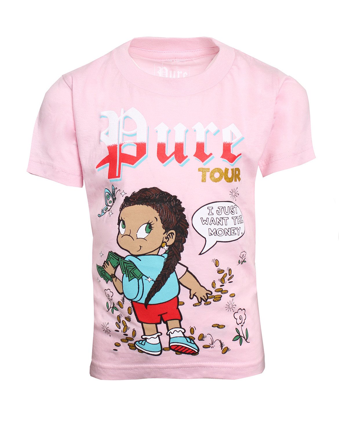 Rich Kids Collection Tee in pink – view 1 of 2