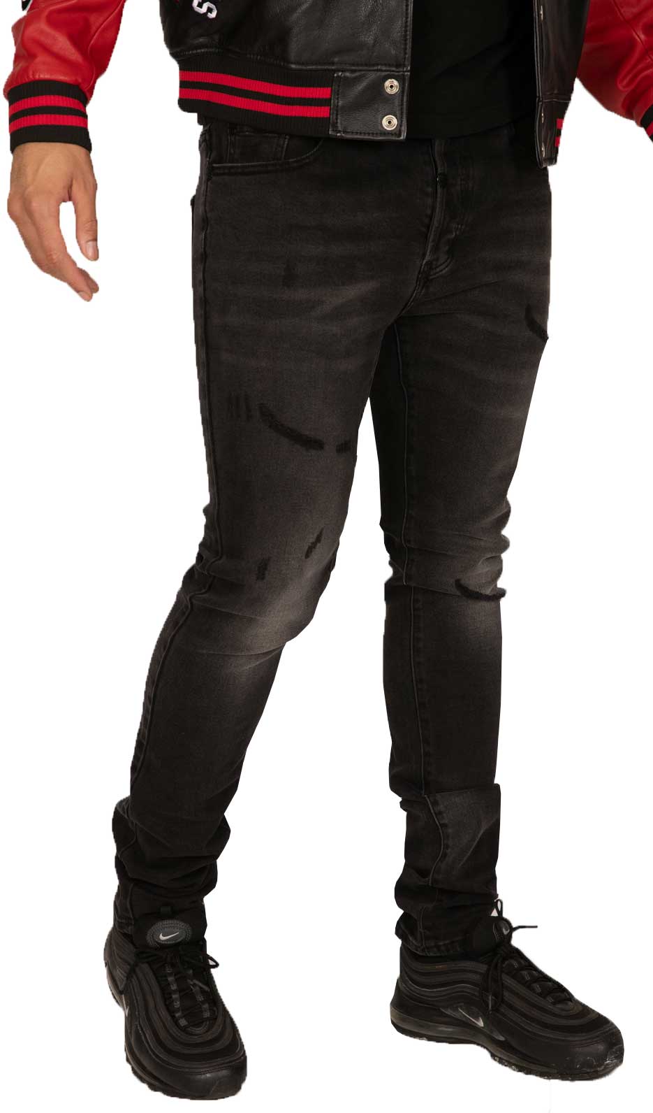 Men's Black Kash Denim in black – view 2 of 8