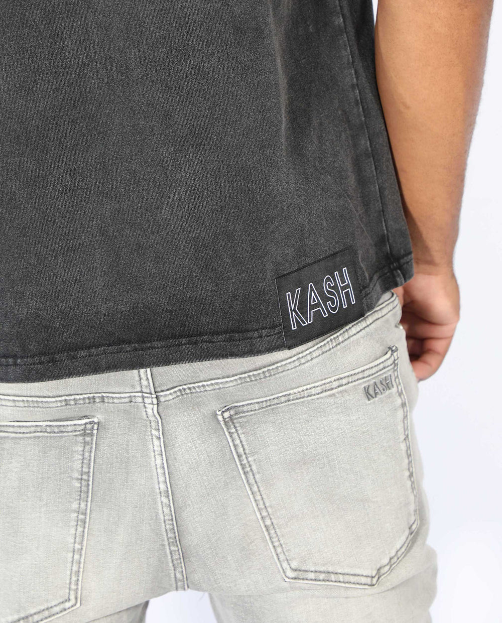 Property of Maison Kash Tee in grey wash – view 9 of 11