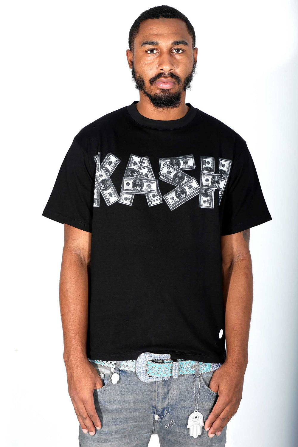 Kash $$$ Tee in black – view 6 of 11