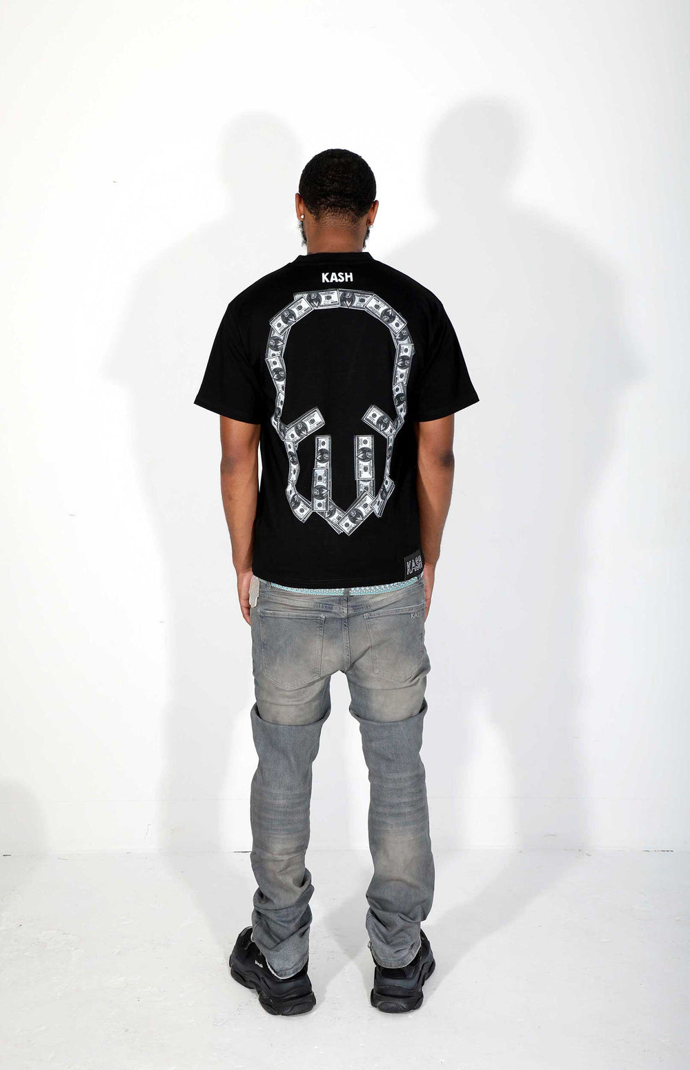 Kash $$$ Tee in black – view 10 of 11