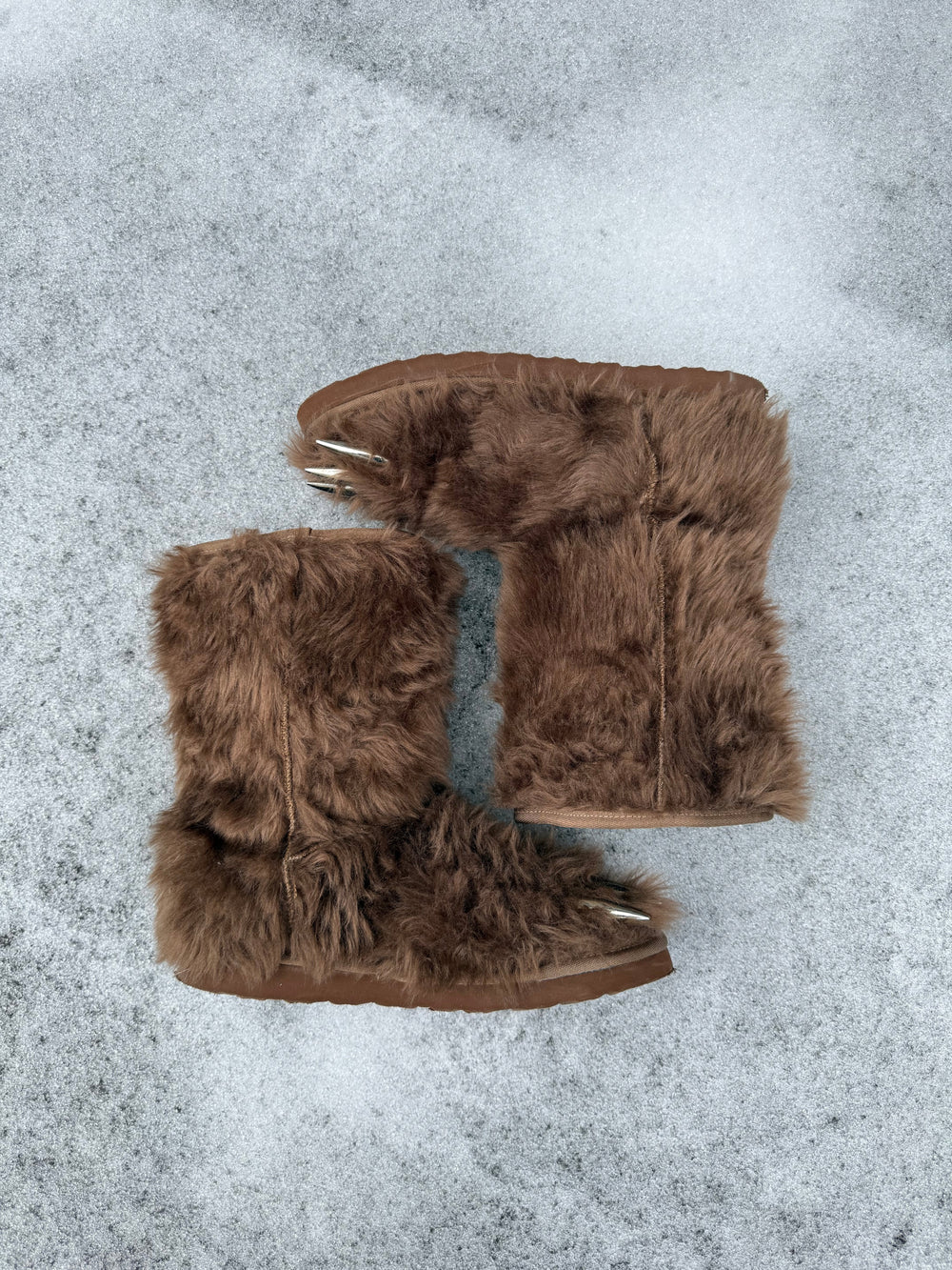 Bravest Studios Brown Bear Claw Boots, lifestyle