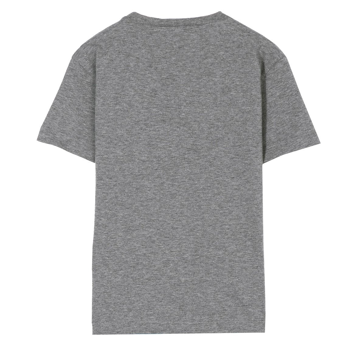 Young Versace boys short sleeve Medusa logo tee in grey — alternate view