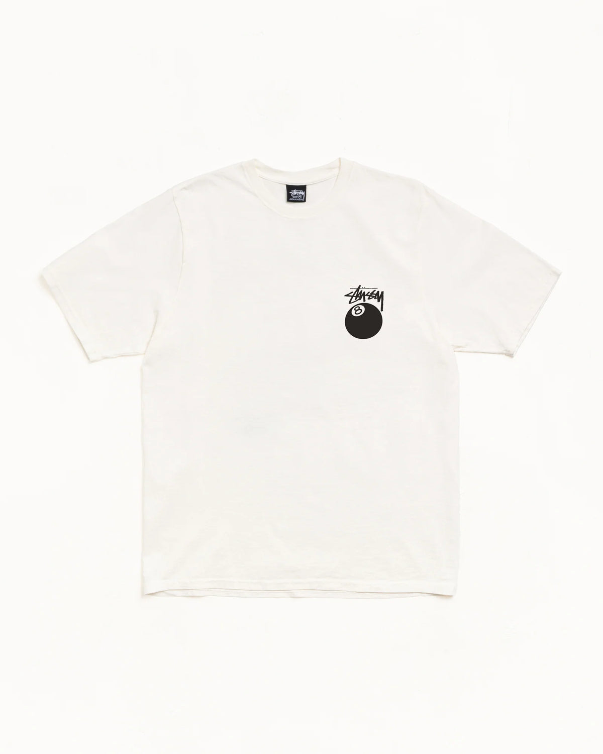 Stussy 8 Ball Tee - White