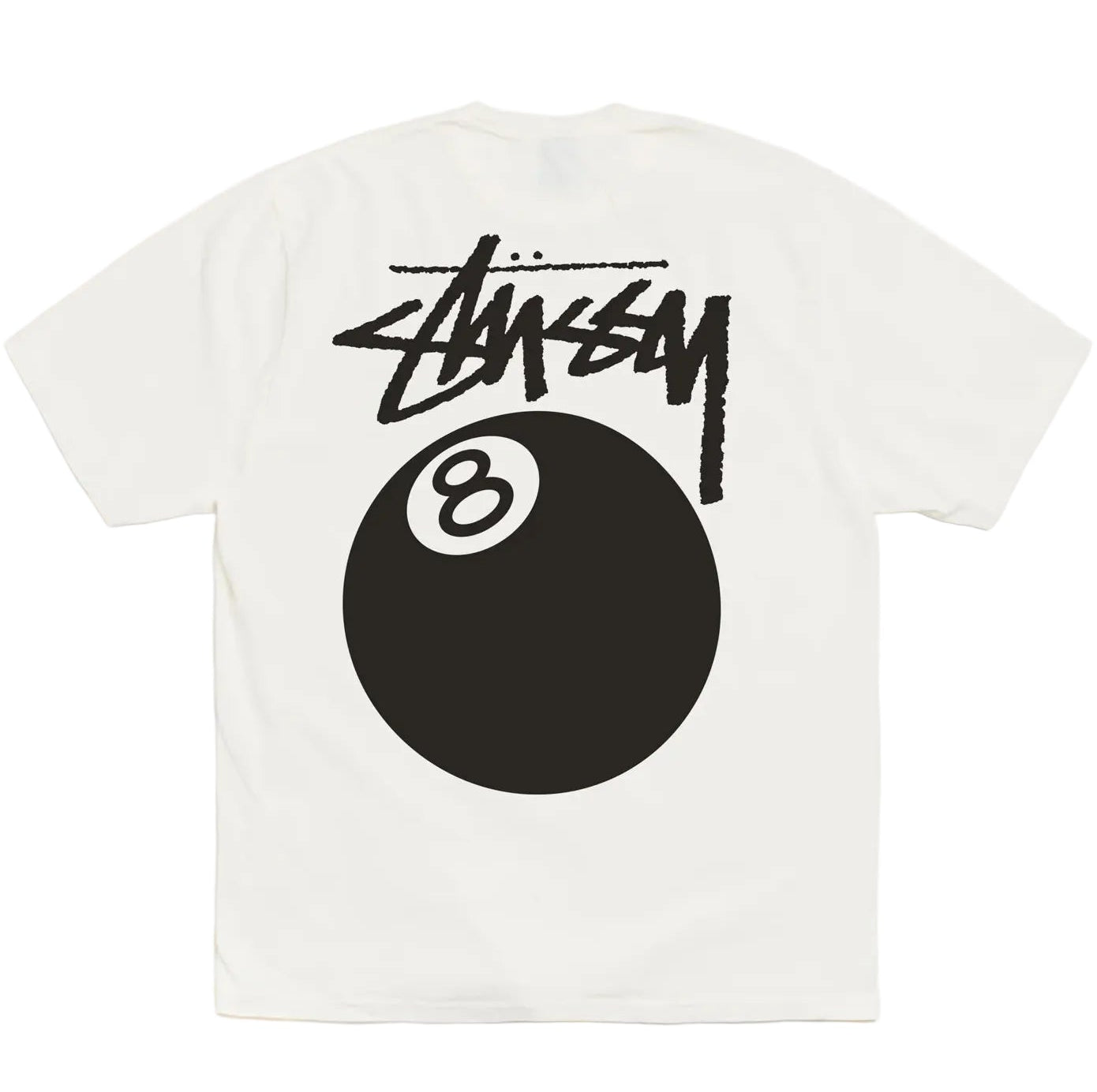 Stussy 8 Ball Tee - White