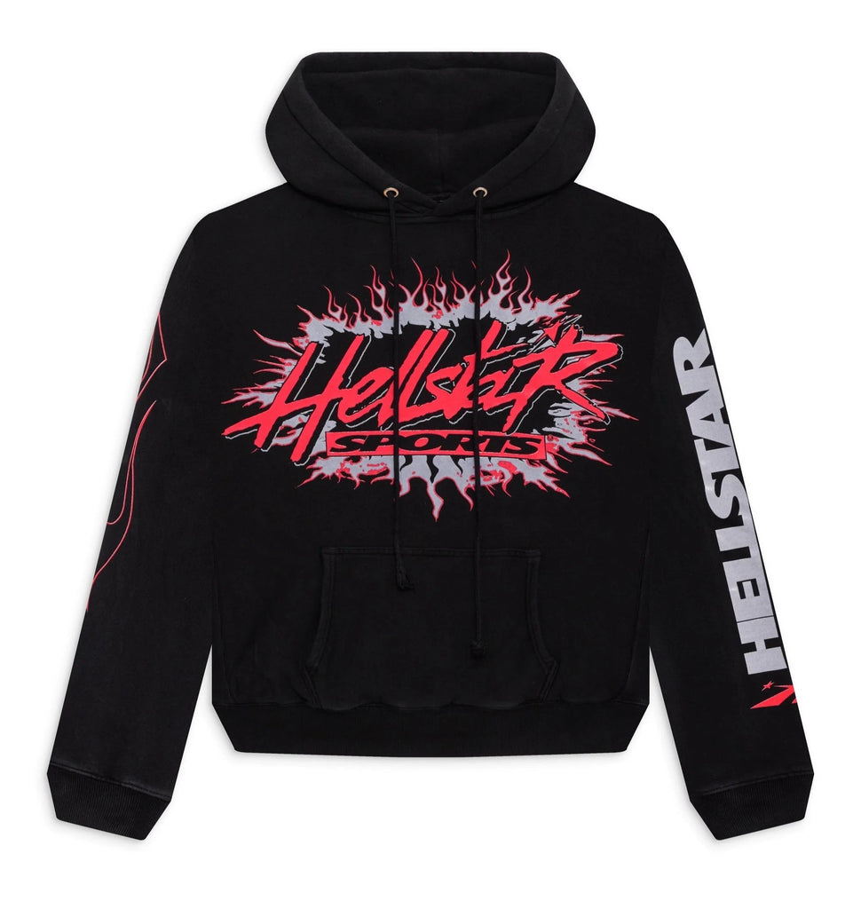 Hellstar Sports Future Flame Hoodie - Black - PureAtlanta.com