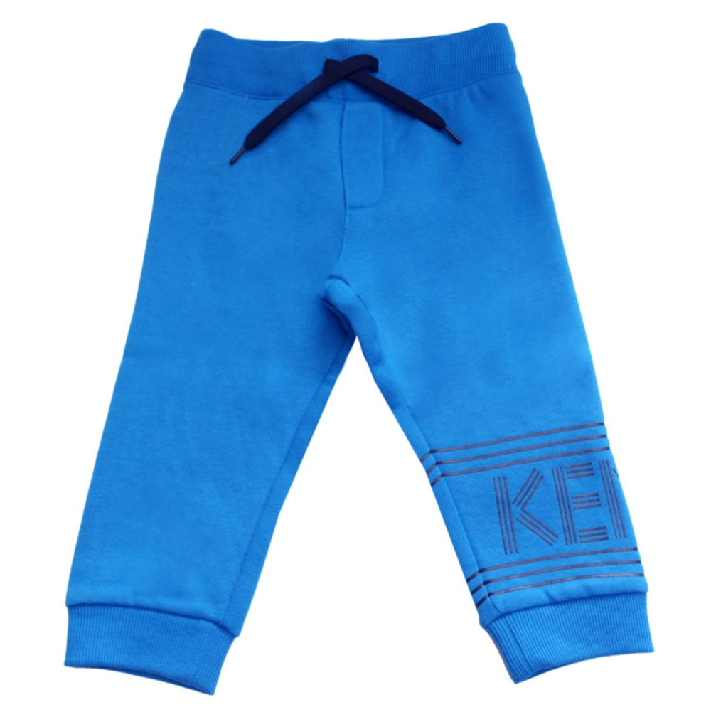 Kenzo Kids Logo Joggers in vivid blue – view 1 of 2