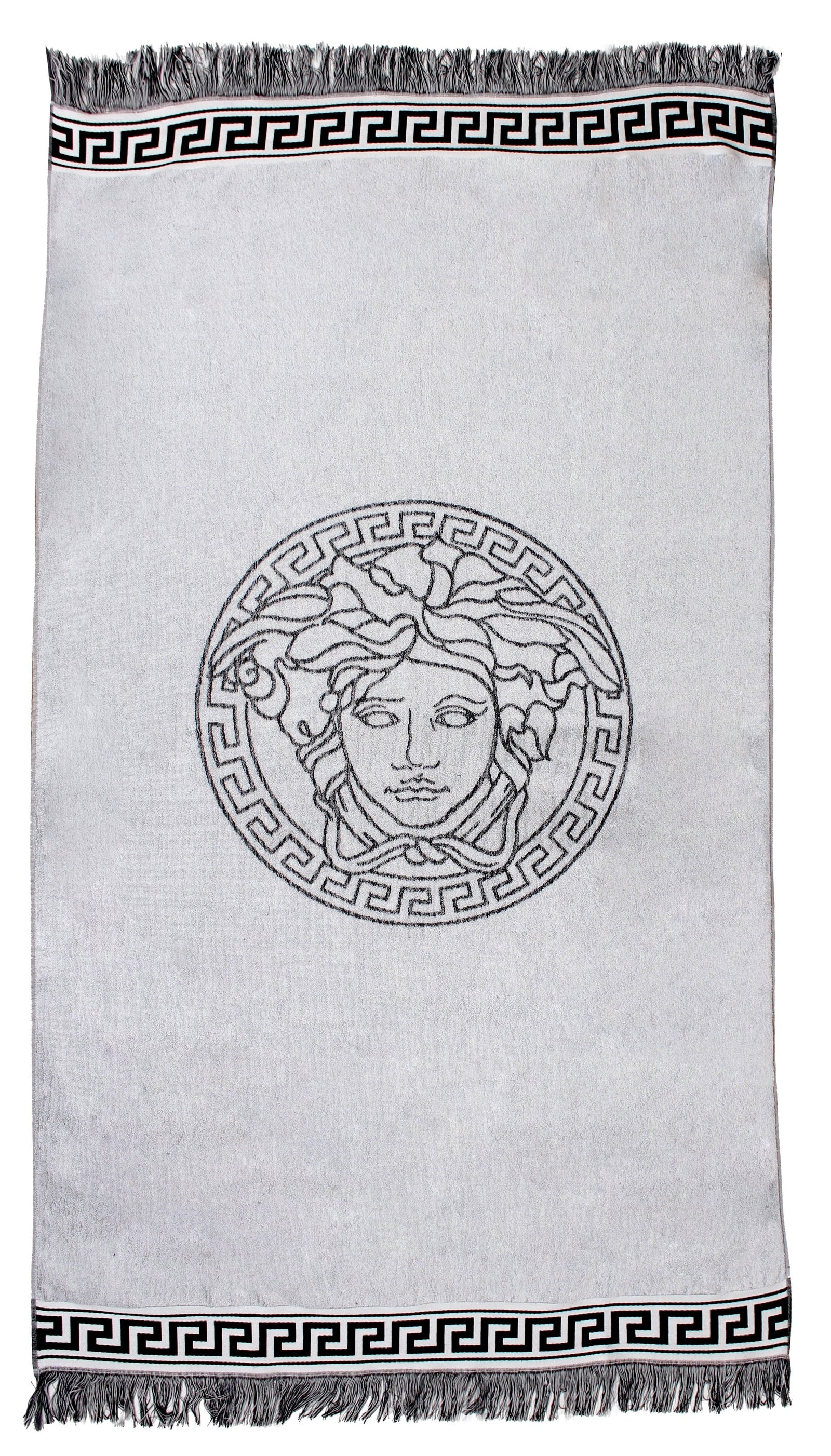 Versace Embroidered Medusa Towel