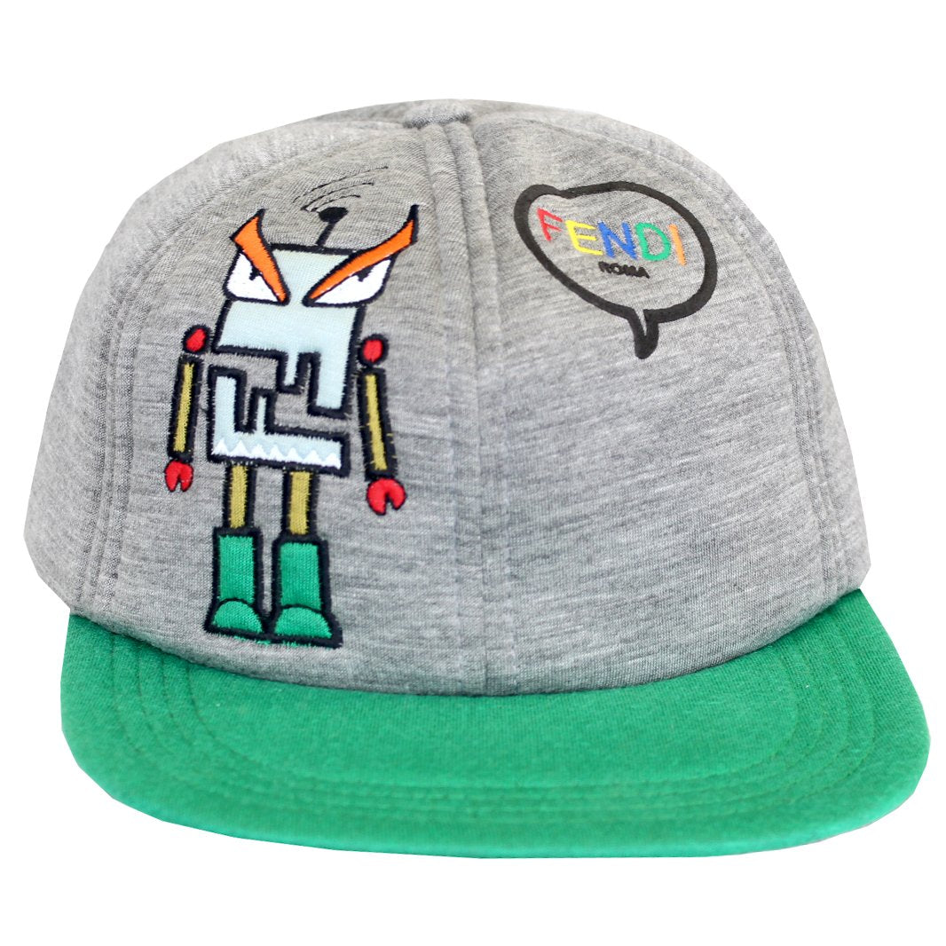 Kids Neoprene Logo Robot Hat