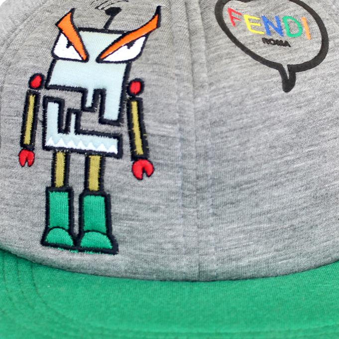 Kids Neoprene Logo Robot Hat