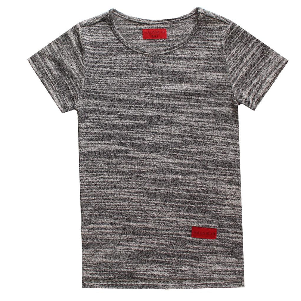 Haus of JR Harper Tee in charcoal – view 1 of 2