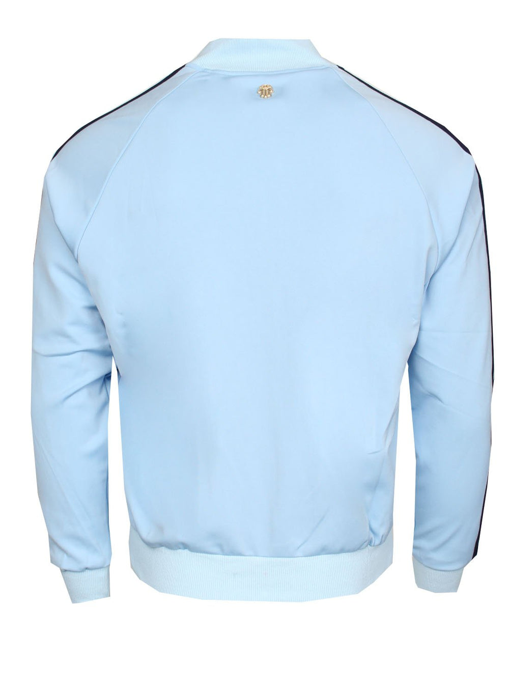 Kash Men's Long Sleeve Side Stripe Jacket in sky blue – view 3 of 5