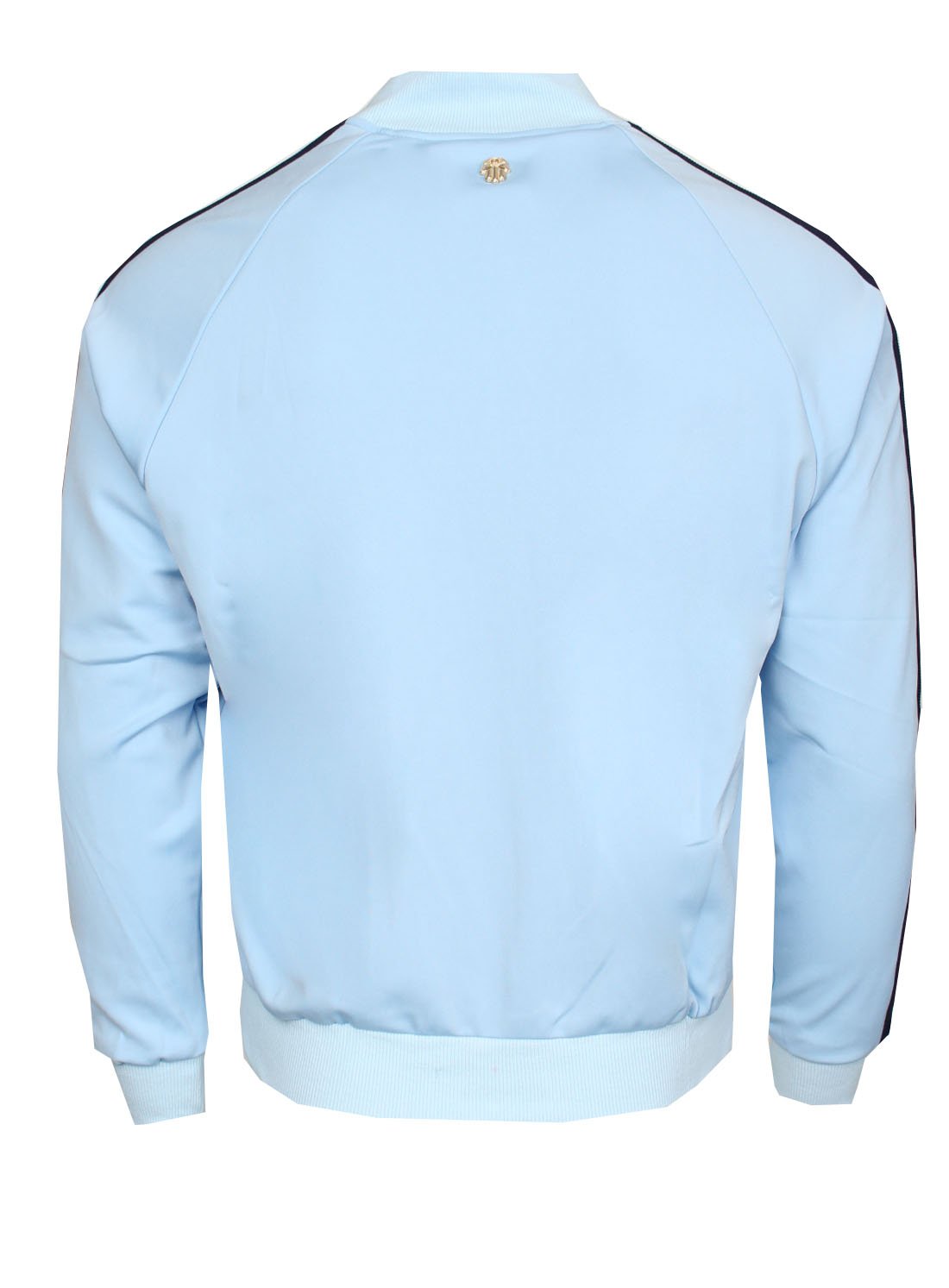 Kash Men's Long Sleeve Side Stripe Jacket in sky blue – view 3 of 5