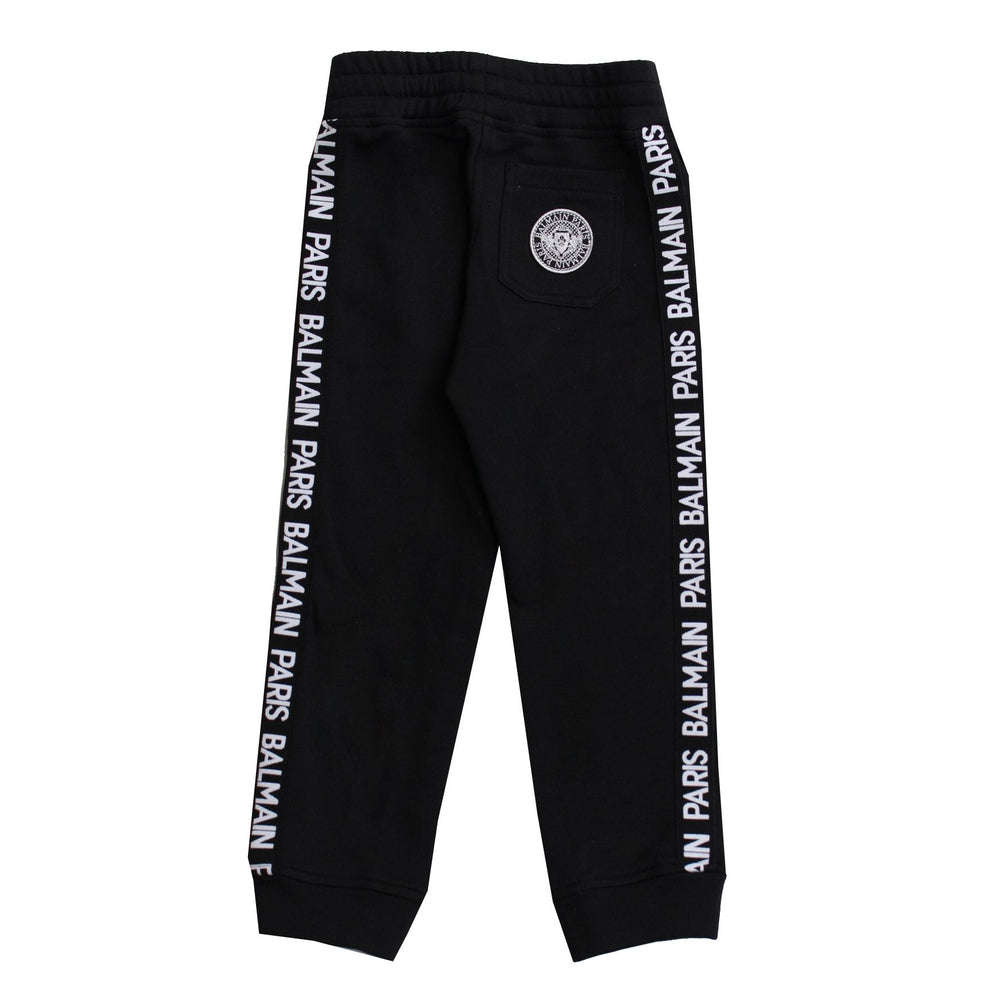 Balmain Paris Kids | Sweatpants W/Side Stripe Logo