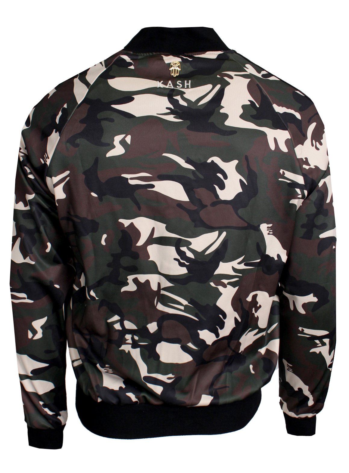 Kash Camouflage Track Jacket in green – view 6 of 6